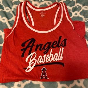 Angels baseball tank top